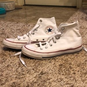 White high top converse